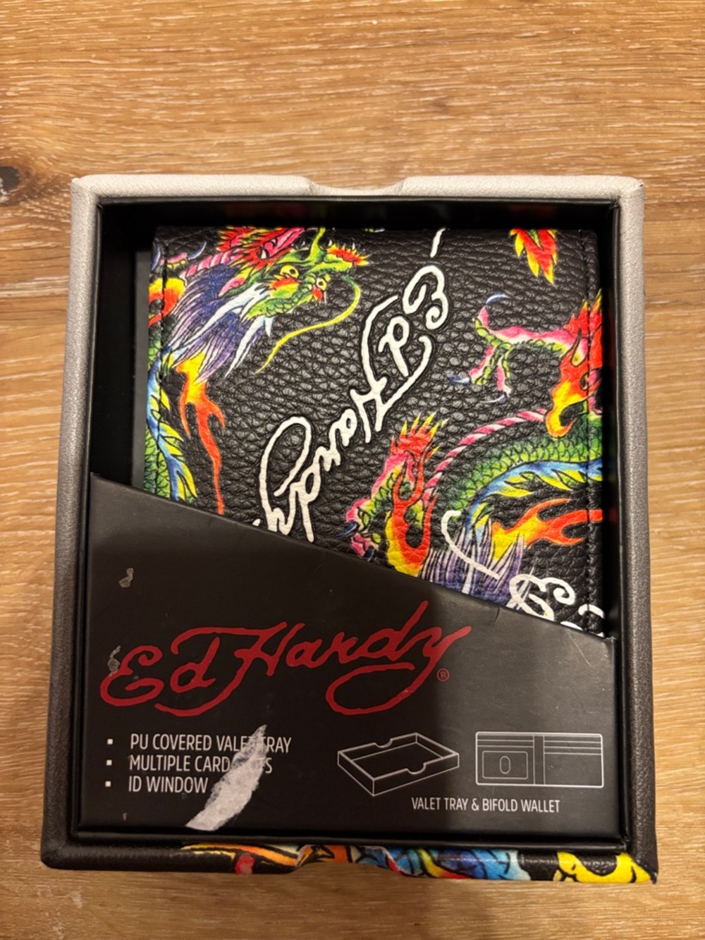 Ed Hardy Wallet NWT - Picture 2 of 6